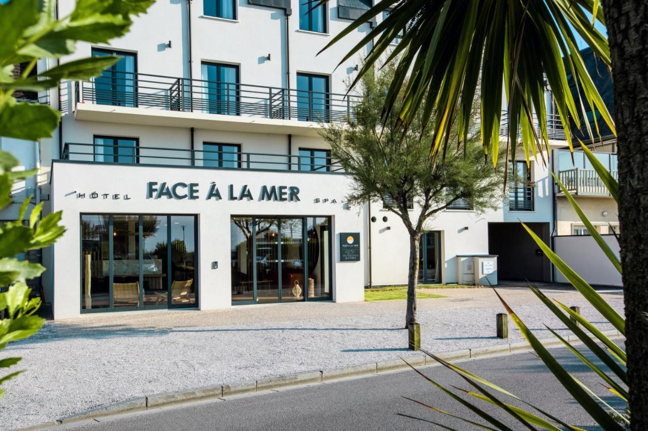 Hotel & Spa Face A La Mer Merville-Franceville-Plage Exterior photo